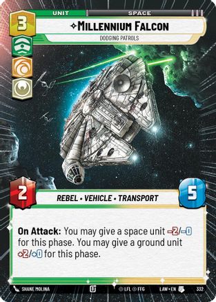 Millennium Falcon - Dodgin Patrols (Hyperspace) (332) - A Lawless Time
