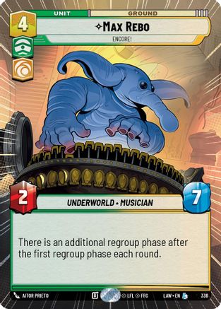 Max Rebo - Encore! (Hyperspace) (336) - A Lawless Time