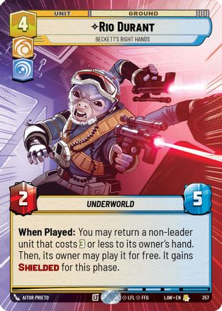 Rio Durant - Beckett's Right Hands (Hyperspace) (357) - A Lawless Time