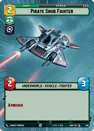 Pirate Snub Fighter (Hyperspace) (399) - A Lawless Time