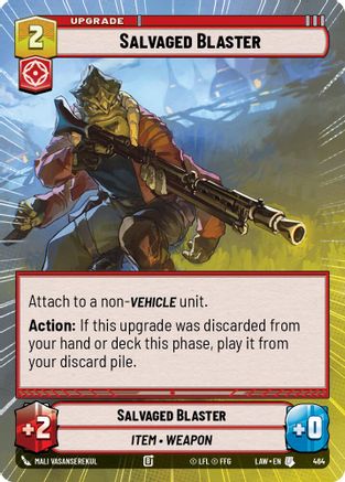 Salvaged Blaster (Hyperspace) (464) - A Lawless Time