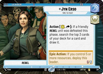 Jyn Erso - Time to Fight (Hyperspace) (269) - A Lawless Time