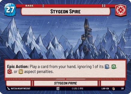 Stygeon Spire // Credit (Hyperspace) (291 // T04) - A Lawless Time