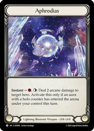 Aphrodias (AZS002) - Armory Deck: Zyggy Rainbow Foil