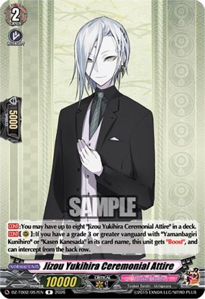 Jizou Yukihira Ceremonial Attire (DZ-TB02/057EN) - DZ-TB02: Touken Ranbu Online