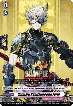 Onimaru Kunitsuna Ubu Form (DZ-TB02/127EN) - DZ-TB02: Touken Ranbu Online
