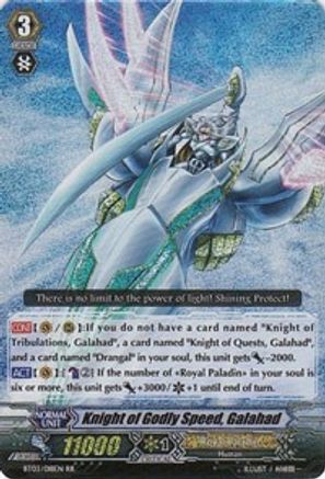 Knight of Godly Speed, Galahad (BT03/018EN) - BT03: Demonic Lord Invasion
