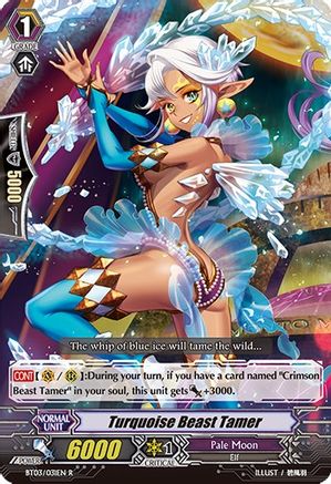 Turquoise Beast Tamer (BT03/031EN) - BT03: Demonic Lord Invasion