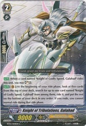 Knight of Tribulations, Galahad (BT03/064EN) - BT03: Demonic Lord Invasion