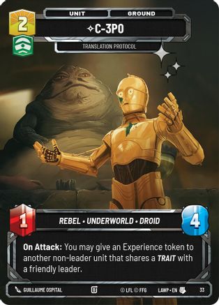 C-3PO - Translation Protocol (Foil) (13) - A Lawless Time Weekly Play Promos Foil