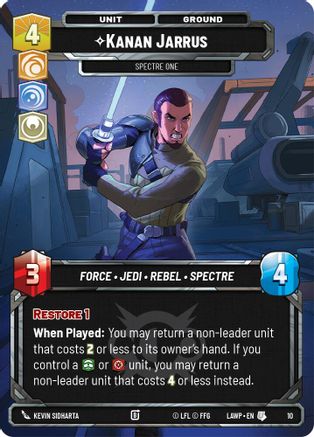 Kanan Jarrus - Spectre One (10) - A Lawless Time Weekly Play Promos