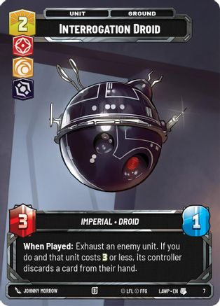 Interrogation Droid (7) - A Lawless Time Weekly Play Promos