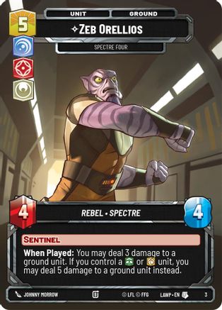 Zeb Orellios - Spectre Four (3) - A Lawless Time Weekly Play Promos