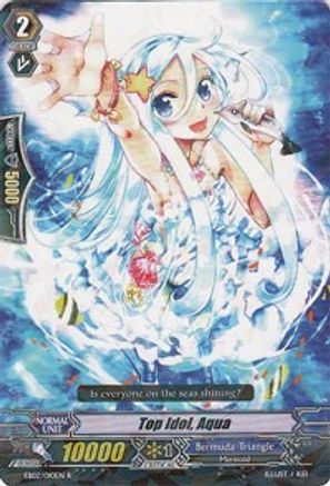 Top Idol, Aqua (EB02/010EN) - EB02 - Banquet of Divas