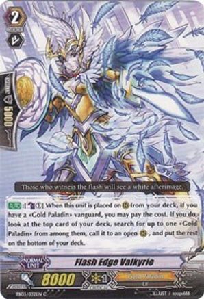 Flash Edge Valkyrie (EB03/032EN) - EB03 - Cavalry of Black Steel