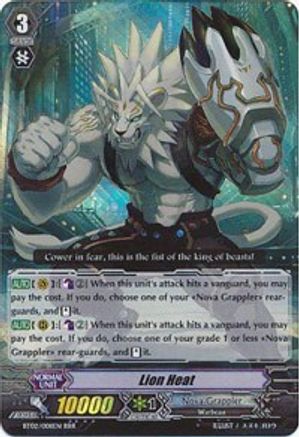 Lion Heat (BT02/008EN) - Onslaught of Dragon Souls