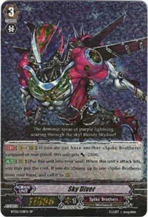 Sky Diver (SP) (BT02/S01EN) - Onslaught of Dragon Souls