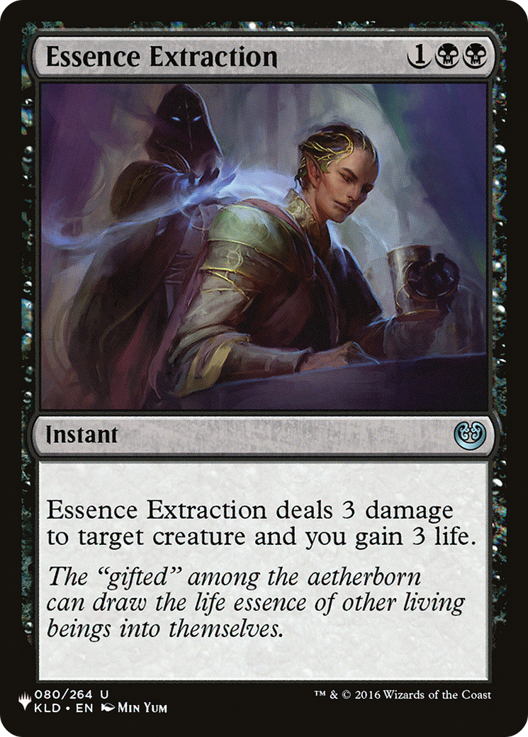 Essence Extraction (LIST-KLD-80) - The List