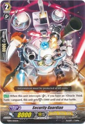 Security Guardian (TD04/005EN) - Trial Deck 4: Maiden Princess of the Cherry Blossom