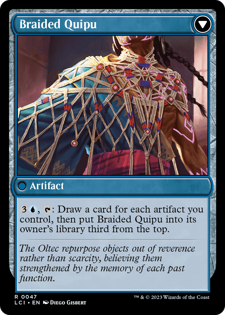 Braided Net (LCI-047) - The Lost Caverns of Ixalan Foil