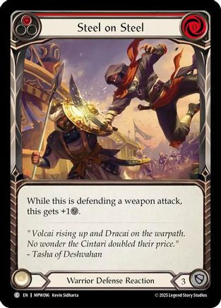 Steel on Steel (Red) (MPW096) - Mastery Pack Warrior