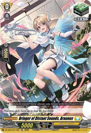 Bringer of Distant Sounds, Araunus (DZ-SS12/017EN) - DZ-SS12: Master Deckset -Erika Myojo-