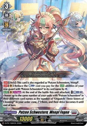 Putzen Schwestern, Weepl Feygen (D-PR/1084EN) - D Promo Cards