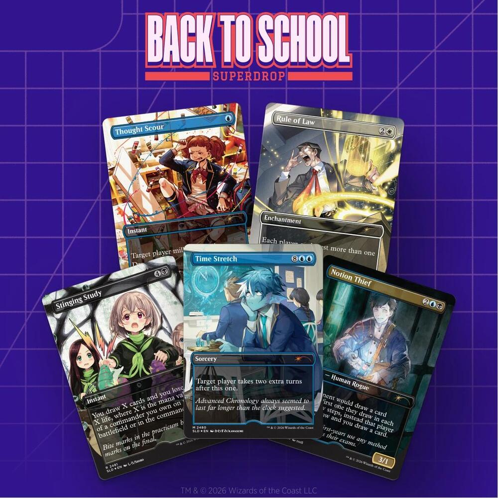 Secret Lair Drop: Maho Gakuin Seishun Hakusho - Traditional Foil