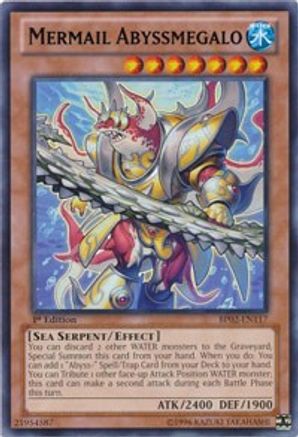 Mermail Abyssmegalo (BP02-EN117) - Battle Pack 2: War of the Giants 1st Edition