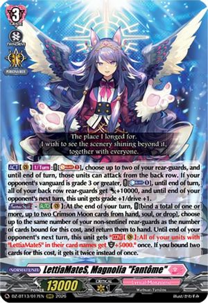 LettiaMateS, Magnolia "Fantome" (DZ-BT13/017EN) - DZ-BT13: Parallactic Clash