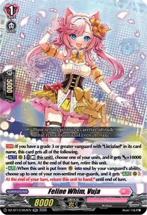 Feline Whim, Vuja (DZ-BT13/054EN) - DZ-BT13: Parallactic Clash