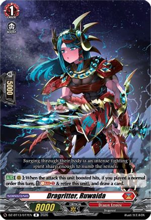Dragritter, Ruwaida (DZ-BT13/077EN) - DZ-BT13: Parallactic Clash