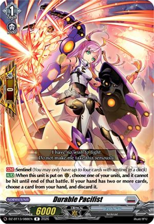 Durable Pacifist (DZ-BT13/088EN) - DZ-BT13: Parallactic Clash