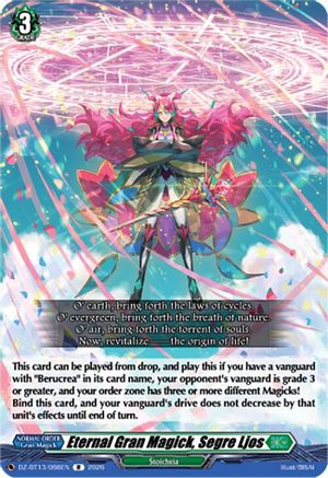 Eternal Gran Magick, Segre Ljos (DZ-BT13/098EN) - DZ-BT13: Parallactic Clash