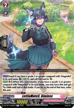 LettiaMateS, Simiess (DZ-BT13/099EN) - DZ-BT13: Parallactic Clash