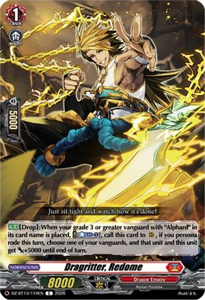 Dragritter, Redome (DZ-BT13/110EN) - DZ-BT13: Parallactic Clash