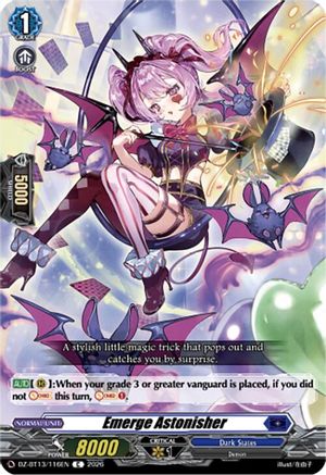 Emerge Astonisher (DZ-BT13/116EN) - DZ-BT13: Parallactic Clash