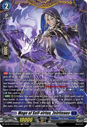 Mage of Self-virtue, Zelriteous (FR) (DZ-BT13/FR10EN) - DZ-BT13: Parallactic Clash