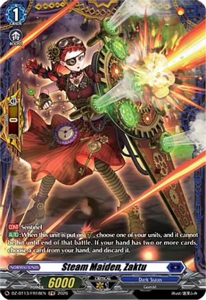 Steam Maiden, Zaktu (FR) (DZ-BT13/FR18EN) - DZ-BT13: Parallactic Clash