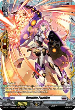 Durable Pacifist (FR) (DZ-BT13/FR27EN) - DZ-BT13: Parallactic Clash