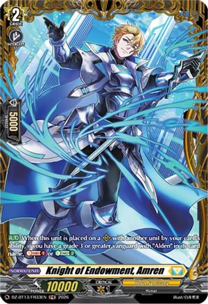 Knight of Endowment, Amren (FR) (DZ-BT13/FR33EN) - DZ-BT13: Parallactic Clash