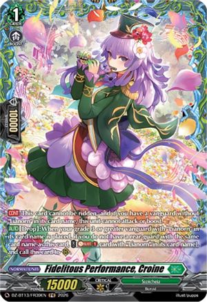 Fidelitous Performance, Croine (FR) (DZ-BT13/FR39EN) - DZ-BT13: Parallactic Clash