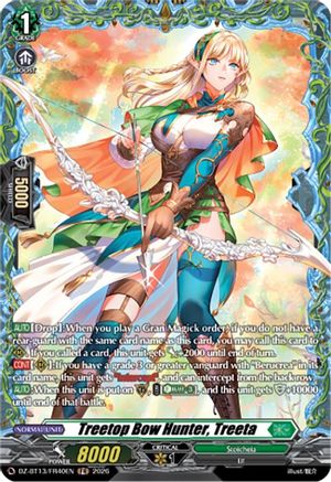 Treetop Bow Hunter, Treeta (FR) (DZ-BT13/FR40EN) - DZ-BT13: Parallactic Clash