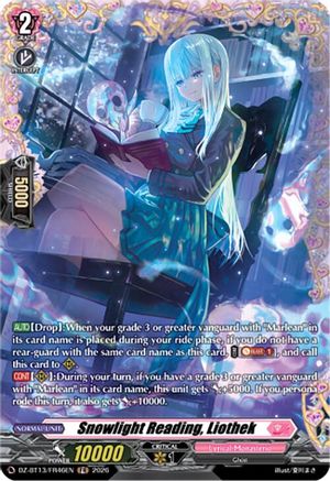 Snowlight Reading, Liothek (FR) (DZ-BT13/FR46EN) - DZ-BT13: Parallactic Clash