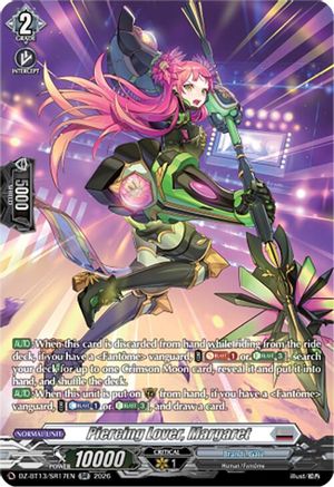 Piercing Lover, Margaret (SR) (DZ-BT13/SR17EN) - DZ-BT13: Parallactic Clash