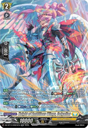 Knight of Ambitious Wings, Colgaflan (SR) (DZ-BT13/SR24EN) - DZ-BT13: Parallactic Clash