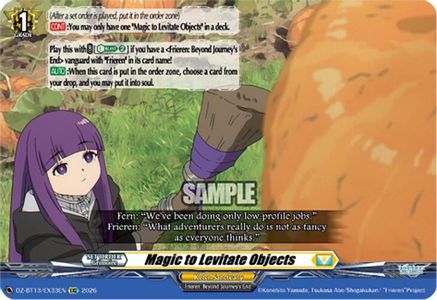 Magic to Levitate Objects (DZ-BT13/EX33EN) - DZ-BT13: Parallactic Clash