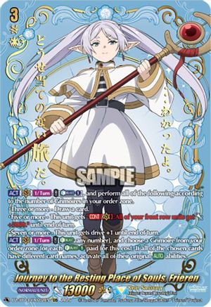 Journey to the Resting Place of Souls, Frieren (EXS) (DZ-BT13/EXS02EN) - DZ-BT13: Parallactic Clash