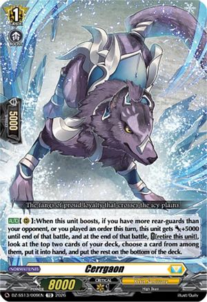 Cerrgaon (DZ-SS13/009EN) - DZ-SS13: Blaster Blade Start Deck
