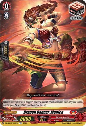 Dragon Dancer, Monica (DZ-SS14/016EN) - DZ-SS14: Dragonic Overlord Start Deck